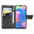 Leather Case Stands Butterfly Flip Cover Holder for Samsung Galaxy A30S