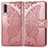 Leather Case Stands Butterfly Flip Cover Holder for Samsung Galaxy A30S Pink