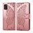 Leather Case Stands Butterfly Flip Cover Holder for Samsung Galaxy A31 Pink