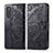 Leather Case Stands Butterfly Flip Cover Holder for Samsung Galaxy A41 SC-41A Black