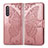 Leather Case Stands Butterfly Flip Cover Holder for Samsung Galaxy A41 SC-41A Pink