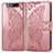 Leather Case Stands Butterfly Flip Cover Holder for Samsung Galaxy A80 Pink