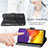 Leather Case Stands Butterfly Flip Cover Holder for Samsung Galaxy F34 5G