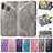 Leather Case Stands Butterfly Flip Cover Holder for Samsung Galaxy M20