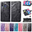 Leather Case Stands Butterfly Flip Cover Holder for Samsung Galaxy M30