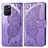 Leather Case Stands Butterfly Flip Cover Holder for Samsung Galaxy S10 Lite Clove Purple