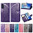 Leather Case Stands Butterfly Flip Cover Holder for Samsung Galaxy S20 5G