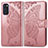 Leather Case Stands Butterfly Flip Cover Holder for Samsung Galaxy S20 5G Pink
