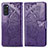 Leather Case Stands Butterfly Flip Cover Holder for Samsung Galaxy S20 5G Purple