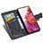 Leather Case Stands Butterfly Flip Cover Holder for Samsung Galaxy S20 FE 4G