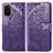 Leather Case Stands Butterfly Flip Cover Holder for Samsung Galaxy S20 Plus 5G Purple