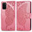 Leather Case Stands Butterfly Flip Cover Holder for Samsung Galaxy S20 Plus Hot Pink