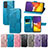 Leather Case Stands Butterfly Flip Cover Holder for Samsung Galaxy S23 FE 5G