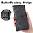 Leather Case Stands Butterfly Flip Cover Holder for Samsung Galaxy S23 Plus 5G