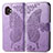 Leather Case Stands Butterfly Flip Cover Holder for Samsung Galaxy XCover 6 Pro 5G Clove Purple