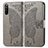 Leather Case Stands Butterfly Flip Cover Holder for Sony Xperia 10 III Lite Gray