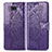 Leather Case Stands Butterfly Flip Cover Holder for Sony Xperia 8 Lite Purple