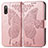 Leather Case Stands Butterfly Flip Cover Holder for Sony Xperia Ace II Pink