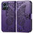 Leather Case Stands Butterfly Flip Cover Holder for Vivo T1 4G