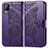 Leather Case Stands Butterfly Flip Cover Holder for Vivo V21e 4G