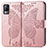 Leather Case Stands Butterfly Flip Cover Holder for Vivo V21e 4G