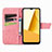 Leather Case Stands Butterfly Flip Cover Holder for Vivo Y02S