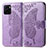 Leather Case Stands Butterfly Flip Cover Holder for Vivo Y15A Clove Purple