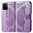 Leather Case Stands Butterfly Flip Cover Holder for Vivo Y32t Clove Purple