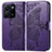 Leather Case Stands Butterfly Flip Cover Holder for Vivo Y35 4G