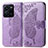 Leather Case Stands Butterfly Flip Cover Holder for Vivo Y35 4G