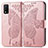 Leather Case Stands Butterfly Flip Cover Holder for Vivo Y3s (2021)