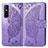 Leather Case Stands Butterfly Flip Cover Holder for Vivo Y73s 5G