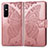 Leather Case Stands Butterfly Flip Cover Holder for Vivo Y73s 5G