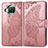 Leather Case Stands Butterfly Flip Cover Holder for Xiaomi Mi 10i 5G Pink