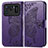 Leather Case Stands Butterfly Flip Cover Holder for Xiaomi Mi 11 Ultra 5G Purple