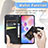 Leather Case Stands Butterfly Flip Cover Holder for Xiaomi Mi 11i 5G