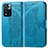 Leather Case Stands Butterfly Flip Cover Holder for Xiaomi Mi 11i 5G (2022) Blue