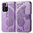 Leather Case Stands Butterfly Flip Cover Holder for Xiaomi Mi 11i 5G (2022) Clove Purple