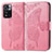 Leather Case Stands Butterfly Flip Cover Holder for Xiaomi Mi 11i 5G (2022) Hot Pink