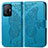 Leather Case Stands Butterfly Flip Cover Holder for Xiaomi Mi 11T 5G Blue