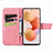 Leather Case Stands Butterfly Flip Cover Holder for Xiaomi Mi 12 Lite 5G