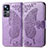 Leather Case Stands Butterfly Flip Cover Holder for Xiaomi Mi 12T Pro 5G Clove Purple