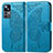 Leather Case Stands Butterfly Flip Cover Holder for Xiaomi Redmi K50 Ultra 5G Blue