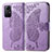 Leather Case Stands Butterfly Flip Cover Holder for Xiaomi Redmi Note 12S Clove Purple