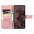 Leather Case Stands Butterfly Flip Cover Holder S01D for Google Pixel 7 Pro 5G