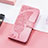 Leather Case Stands Butterfly Flip Cover Holder S01D for Huawei Honor 80 Pro 5G