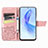 Leather Case Stands Butterfly Flip Cover Holder S01D for Huawei Honor 90 Lite 5G