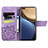 Leather Case Stands Butterfly Flip Cover Holder S01D for Huawei Honor Magic3 5G