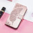 Leather Case Stands Butterfly Flip Cover Holder S01D for Huawei Honor Magic5 Pro 5G