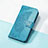 Leather Case Stands Butterfly Flip Cover Holder S01D for Huawei Honor V40 5G